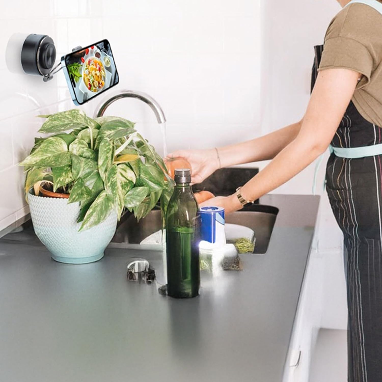 人気商品】折りたたみダイニングテーブル、物置棚と2つの物置引き出し